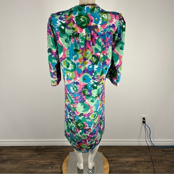 ❤️Vintage D’Allairds Floral Dress 14 - Picture 4 of 13